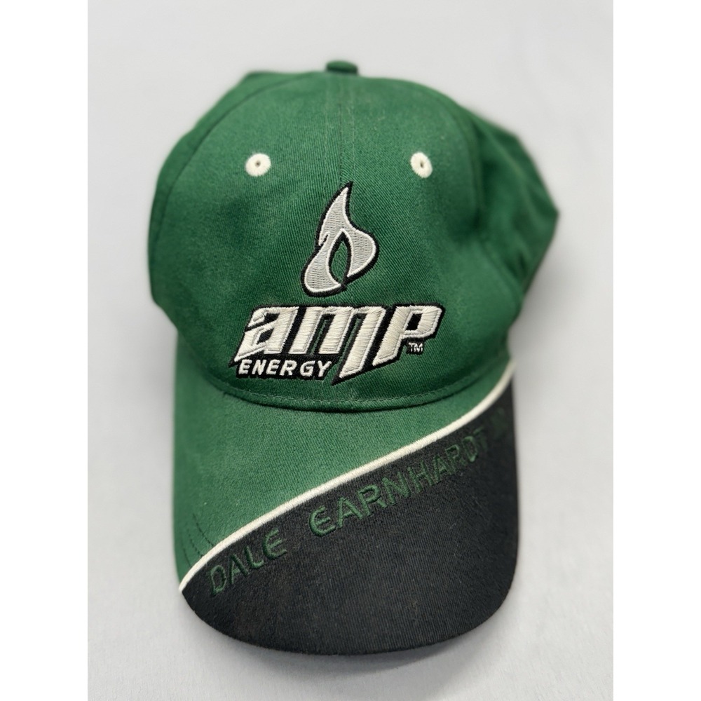 AMP Energy Dale Earnhardt Jr #88 Winner's Circle Men's Strapback Hat Green *Read